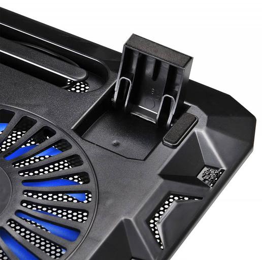 Подставка для ноутбука Buro BU-LCP156-B214 15.6"358x270x21мм 1xUSB 2x 140ммFAN 597г металлическая сетка/пластик черный фото 4