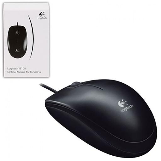 Мышь Logitech B100 Black (910-003357) фото 4