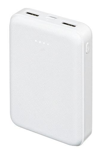 Мобильный аккумулятор Buro T4-10000 10000mAh 2A 2xUSB белый (T4-10000-WT) фото 1