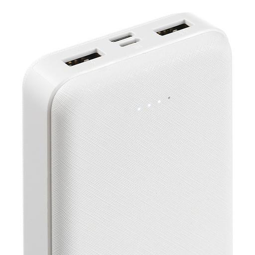 Мобильный аккумулятор Buro T4-10000 10000mAh 2A 2xUSB белый (T4-10000-WT) фото 4