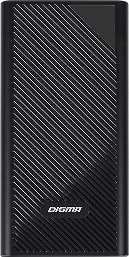 Мобильный аккумулятор Digma Power Delivery DGP-30000-4U 30000mAh 3A QC PD 22.5W 4xUSB черный (DGP-30000-4U-B) фото 2