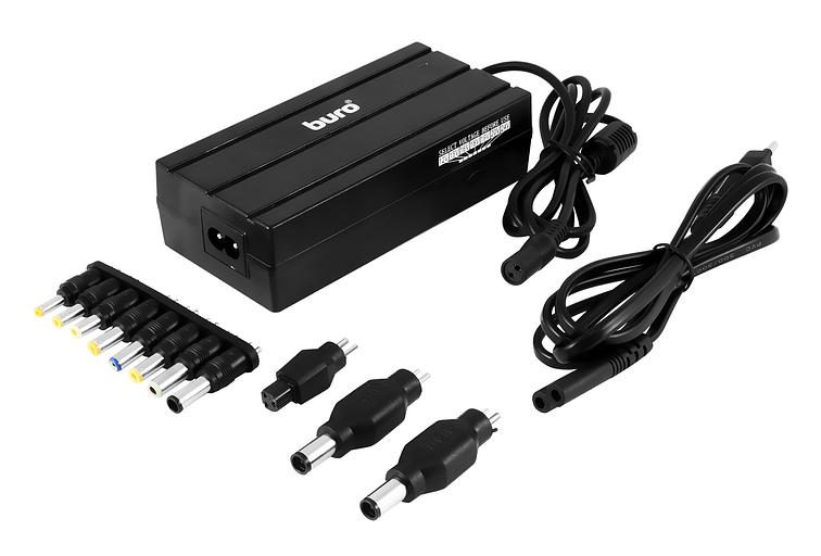 Блок питания Buro BUM-1187H90 ручной 90W 12V-20V 11-connectors от бытовой электросети LED индикатор фото 2