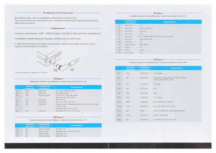 Блок питания Buro BUM-1200C120 ручной 120W 15V-24V 11-connectors 5A 1xUSB 2A от прикуривателя фото 9