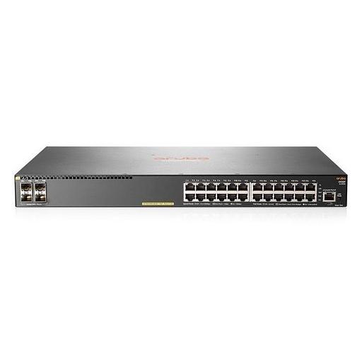 Коммутатор HPE Aruba 2930F JL255A 24G 4SFP+ 24PoE+ 370W фото 1