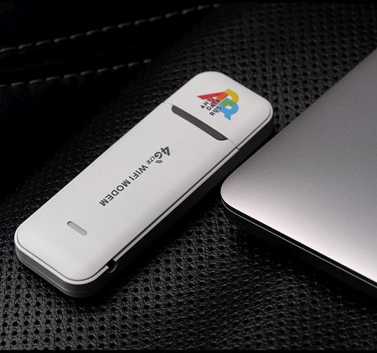 Модем 3G/4G Anydata W150 USB Wi-Fi Firewall +Router внешний белый фото 8