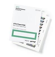 Наклейка HPE Q2015A LTO-8 Ultrium RW Bar Code Label Pack фото 1