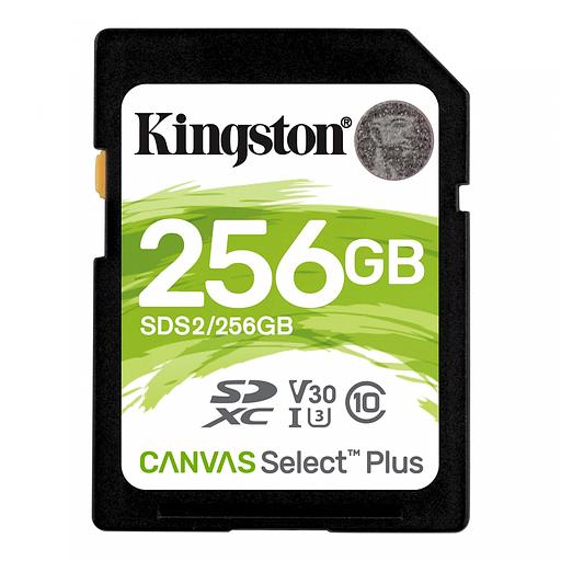 Флеш карта SDXC 256Gb Class10 Kingston SDS2/256GB Canvas Select Plus w/o adapter фото 1