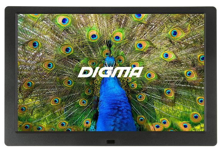 Фоторамка Digma 10.1" PF-1043 IPS 1280x800 черный пластик ПДУ Видео фото 1