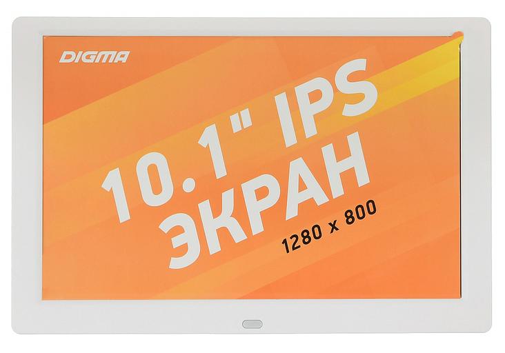 Фоторамка Digma 10.1" PF-1043 IPS 1280x800 белый пластик ПДУ Видео фото 4