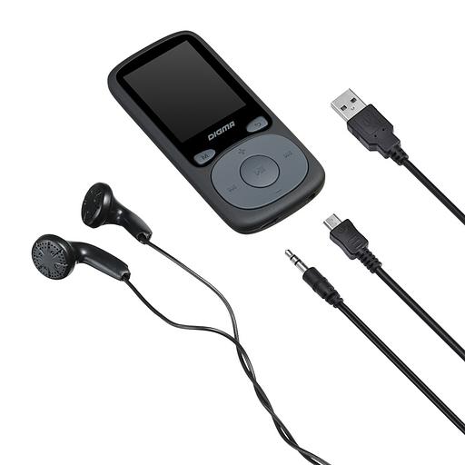 Плеер Hi-Fi Flash Digma B4 8Gb черный/1.8"/FM/microSDHC фото 7