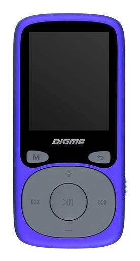 Плеер Hi-Fi Flash Digma B4 8Gb синий/1.8"/FM/microSDHC фото 2