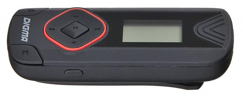 Плеер Flash Digma R3 8Gb черный/0.8"/FM/microSDHC/clip фото 7