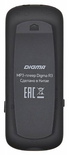 Плеер Flash Digma R3 8Gb черный/0.8"/FM/microSDHC/clip фото 9