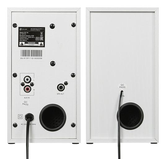 Колонки Оклик OK-164 2.0 белый 30Вт фото 4