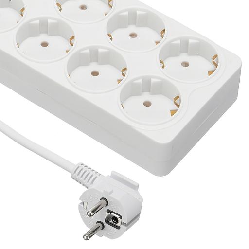 Сетевой фильтр Buro 800SH-1.8-W 1.8м (8 розеток) белый (коробка) фото 2