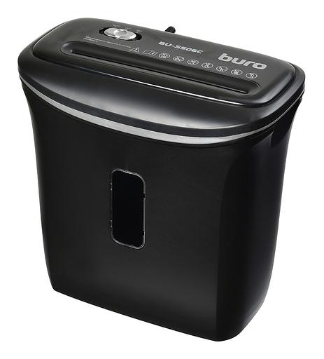 Шредер Buro Home BU-S506C (секр.P-4) фрагменты 5лист. 12лтр. пл.карты фото 1