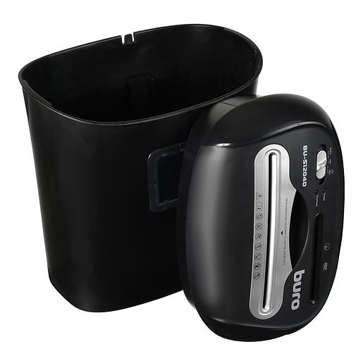 Шредер Buro Office BU-S1204D (секр.P-4) фрагменты 12лист. 21лтр. пл.карты CD фото 6