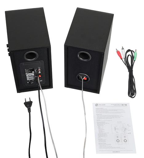 Колонки Оклик OK-166 BT 2.0 черный 40Вт BT фото 7
