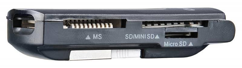 Устройство чтения карт памяти USB2.0 Buro BU-CR-108 черный фото 4