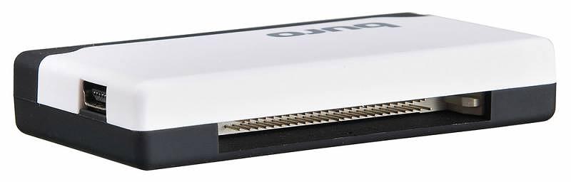 Устройство чтения карт памяти USB2.0 Buro BU-CR-2102 белый фото 4