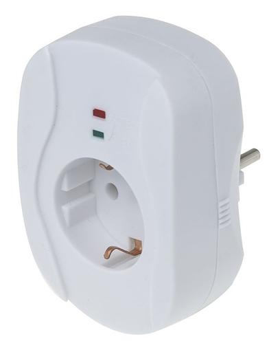 Сетевой фильтр Buro 100SH-Plus-W (1 розетка) белый (коробка) фото 1