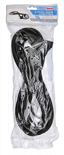 Сетевой удлинитель Buro BU-PS1.10/B 10м (1 розетка) черный (пакет ПЭ) фото 4