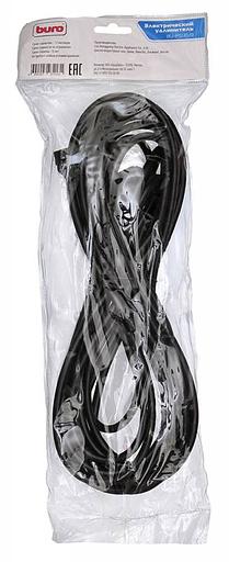 Сетевой удлинитель Buro BU-PS1.10/B 10м (1 розетка) черный (пакет ПЭ) фото 5