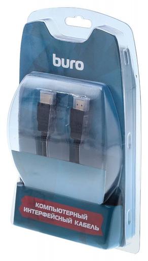 Кабель аудио-видео Buro HDMI 1.4 HDMI (m)/HDMI (m) 5м. Позолоченные контакты черный (BHP RET HDMI50) фото 4