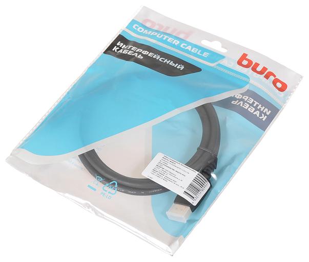 Кабель аудио-видео Buro DisplayPort (m)/DisplayPort (m) 1.5м. черный (BHP-DPP-1.4-1.5) фото 4