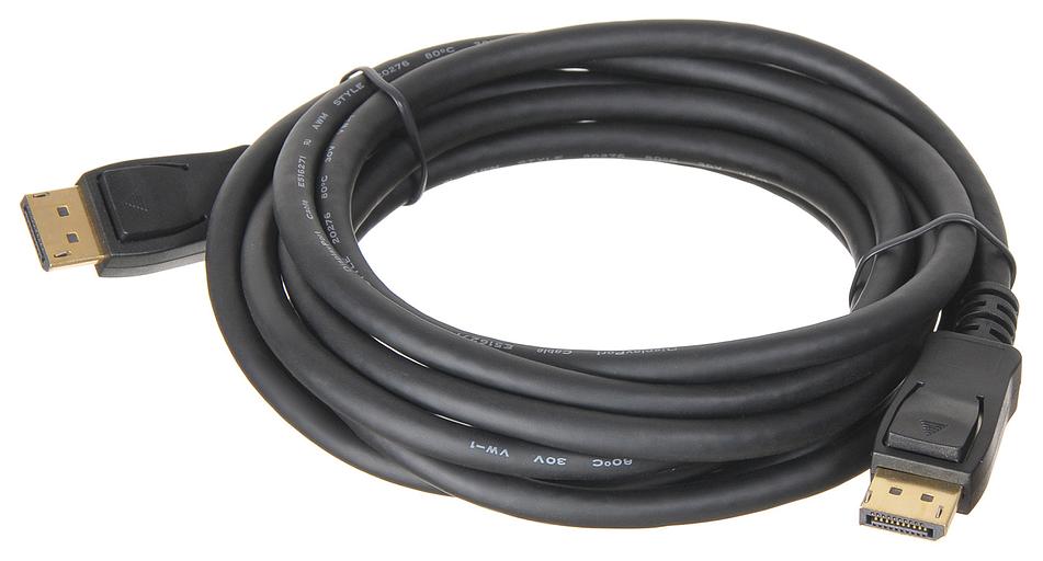 Кабель аудио-видео Buro DisplayPort (m)/DisplayPort (m) 3м. черный (BHP-DPP-1.4-3) фото 1