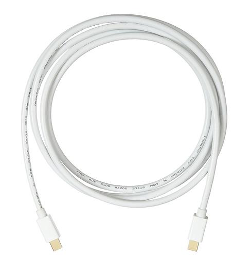 Кабель аудио-видео Buro 1.2v miniDisplayport (m)/miniDisplayport (m) 2м. Позолоченные контакты белый (BHP MDPP-2) фото 2