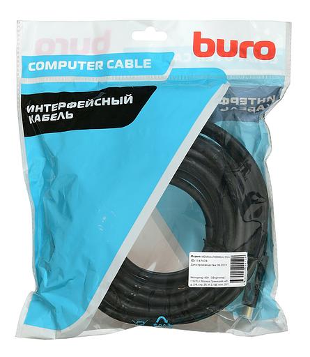 Кабель аудио-видео Buro HDMI 2.0 HDMI (m)/HDMI (m) 10м. Позолоченные контакты черный (BHP HDMI 2.0-10) фото 4