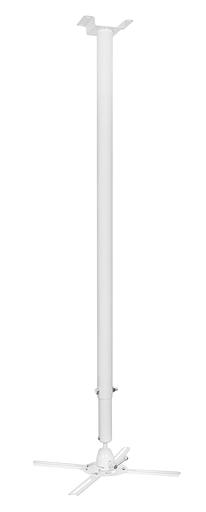 Кронштейн для проектора Buro PR06-W белый макс.20кг потолочный поворот и наклон фото 2