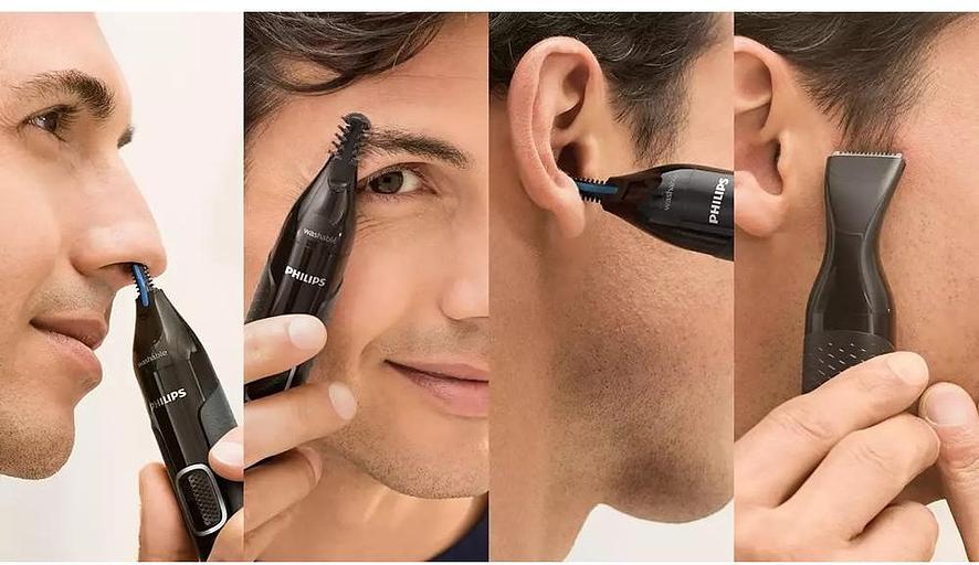 Триммер Philips NT5650/16 черный (насадок в компл:4шт) фото 10