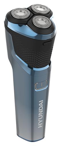 Бритва роторная Hyundai H-SH8089 реж.эл.:3 питан.:аккум. серебристый фото 2