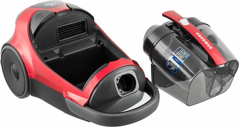 Пылесос Samsung VCC885HH3P/XEV 2200Вт красный фото 7