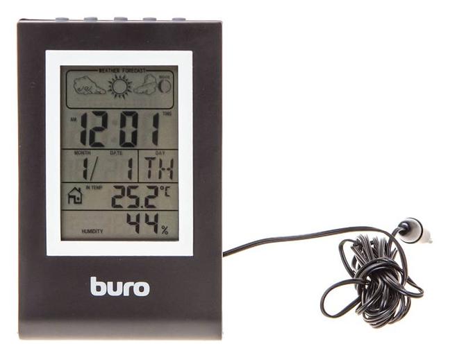 Погодная станция Buro H117AB серебристый фото 4