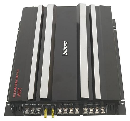 Усилитель автомобильный Digma DCP-400 четырехканальный фото 3