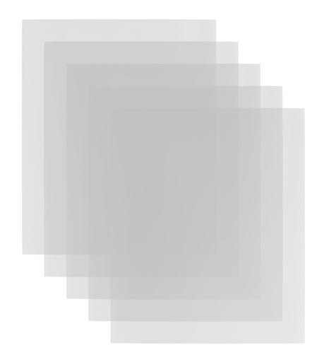 Обложка Silwerhof 382171 Солнечная коллекция с липк.сл. (набор 10шт) ПП 70мкм гладкая прозр. 280х450мм фото 3