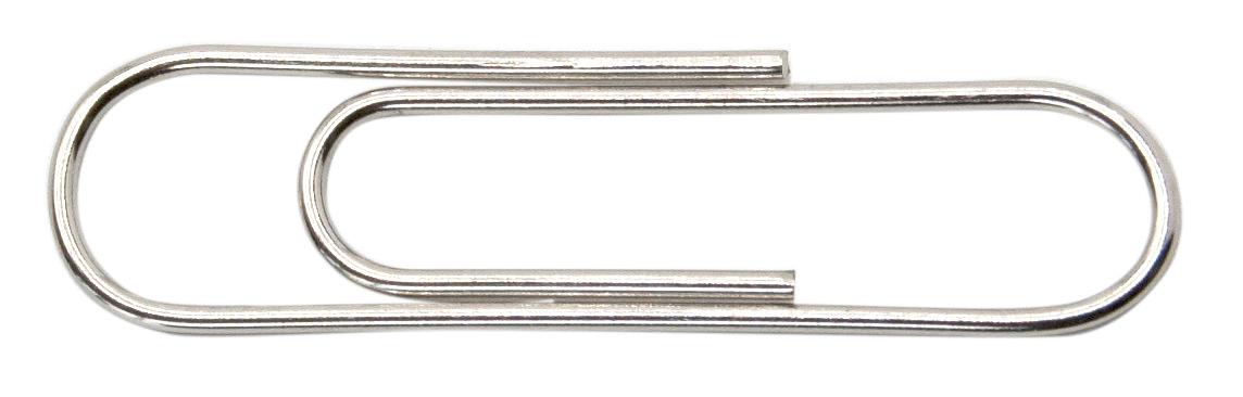 Скрепки Silwerhof 194041 никель 28мм (упак.:100шт) картонная коробка фото 4