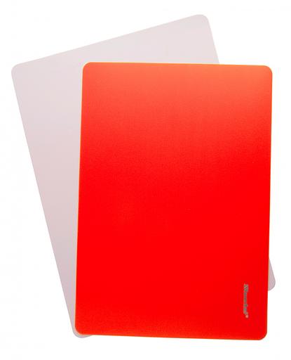 Доска для лепки Silwerhof 957011 Neon прямоугольная A4 пластик 1мм оранжевый фото 1