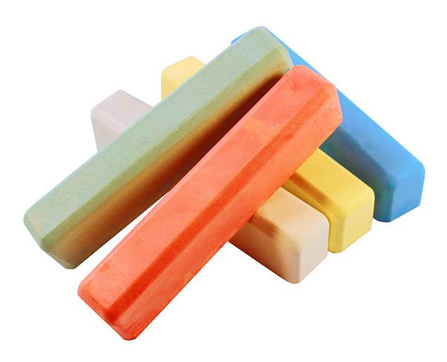 Мел цветной Silwerhof 882087-05 Солнечная коллекция асфальт. 5цв. картон.коробка фото 4