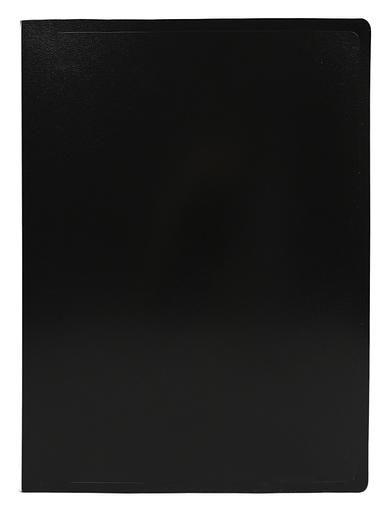 Папка метал.зажим Buro -ECB04CBLACK A4 пластик 0.5мм черный фото 1