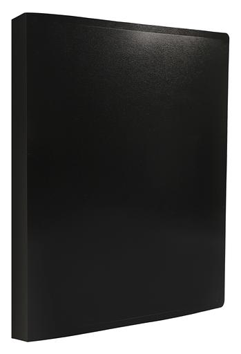 Папка метал.зажим Buro -ECB04CBLACK A4 пластик 0.5мм черный фото 2