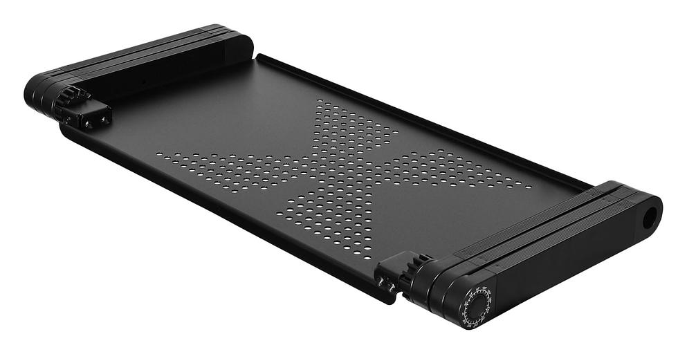 Стол для ноутбука Buro BU-804 столешница металл черный 48x26см фото 9