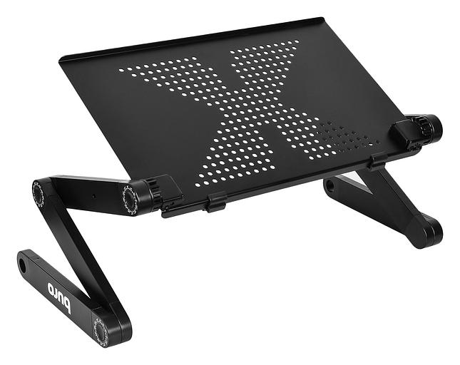 Стол для ноутбука Buro BU-807 столешница металл черный 42x26см фото 4