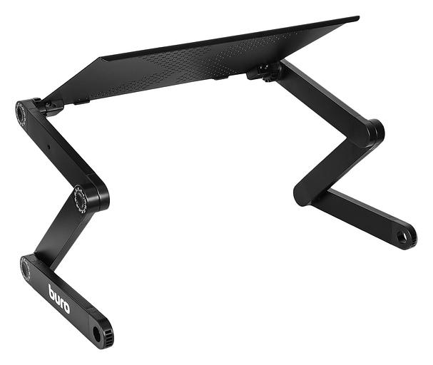 Стол для ноутбука Buro BU-807 столешница металл черный 42x26см фото 6