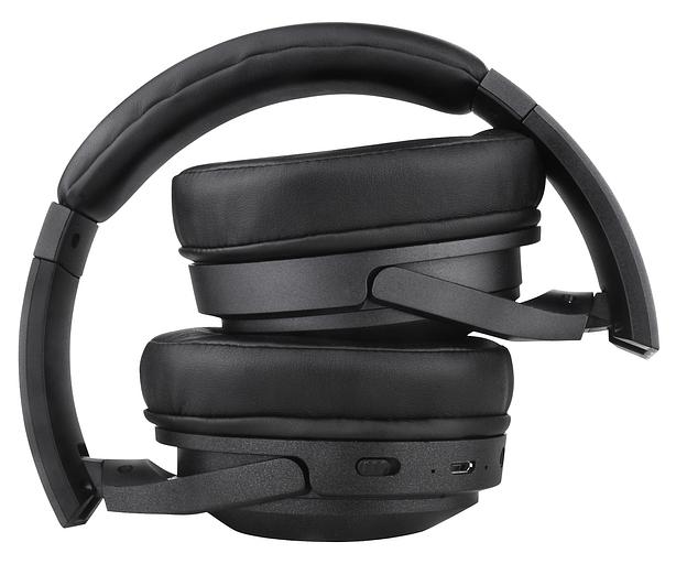 Гарнитура накладные Digma BT-20 ANC черный беспроводные bluetooth оголовье (BT20) фото 3