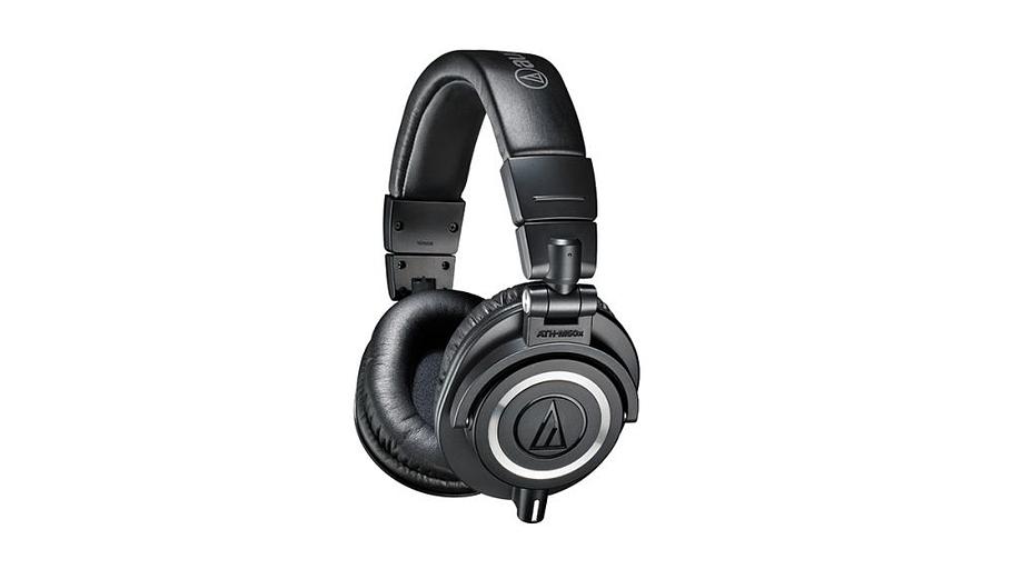 Наушники мониторные Audio-Technica ATH-M50X 1.2м черный проводные оголовье (15117007) фото 1