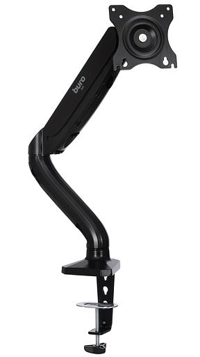 Кронштейн для мониторов ЖК Buro M1 черный 15"-32" макс.9кг крепление к столешнице поворот и наклон фото 3
